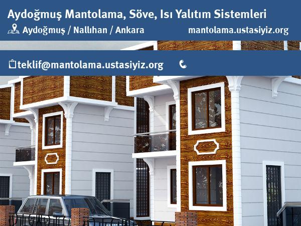 Aydoğmuş mantolama, söve, ısı yalıtım sistemleri