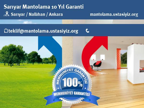 Sarıyar mantolama 10 yıl garanti