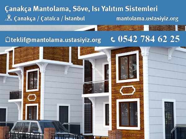 Çanakça mantolama, söve, ısı yalıtım sistemleri