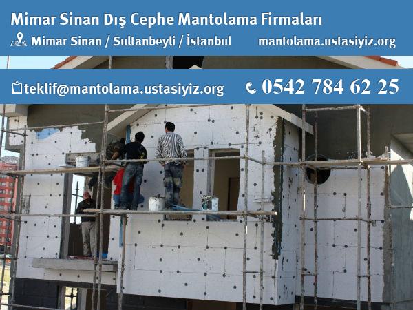 Mimar Sinan dış cephe mantolama, izolasyon